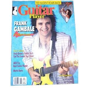Vintage Guitar Player Magazine June 1988 w/ Record Inside Excellent Condition